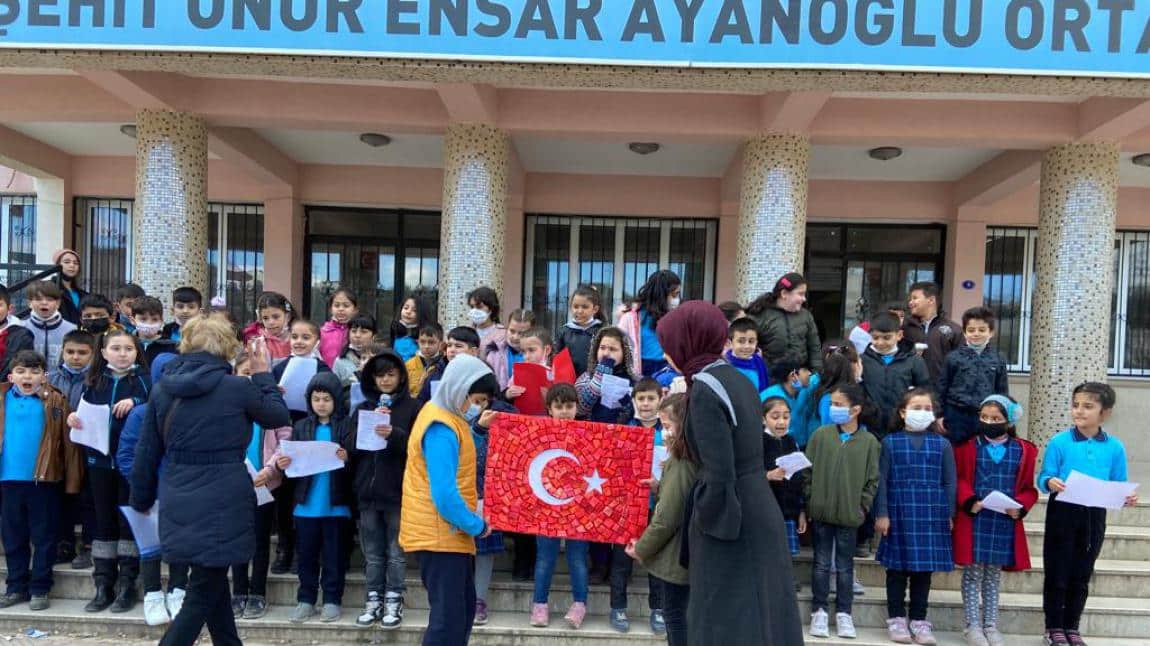 12 Mart İstiklal Marşı'nın Kabulu ve Mehmet Akif Ersoy'u Anma Günü Programı Düzenledik